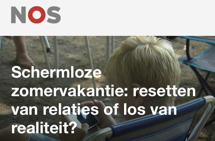 A screen-free summer holiday?