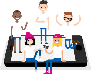 Teach your child how to use a smartphone